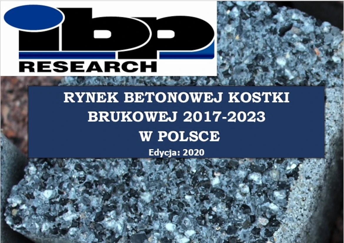 37 rynek betonowej kostki brukowej